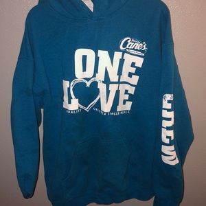 Raising canes crew hoodie